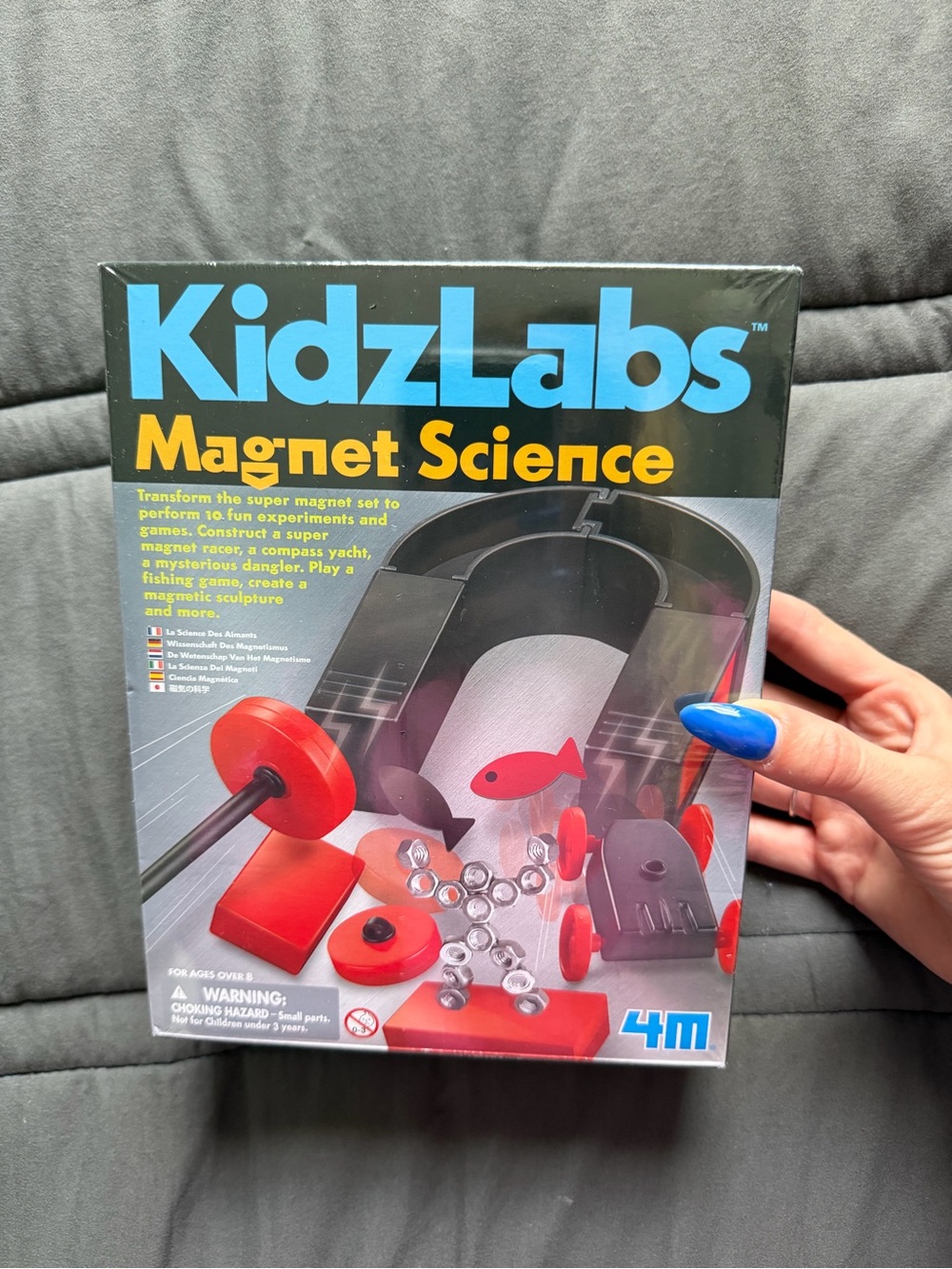 Magnet Science Kids Toy - Red